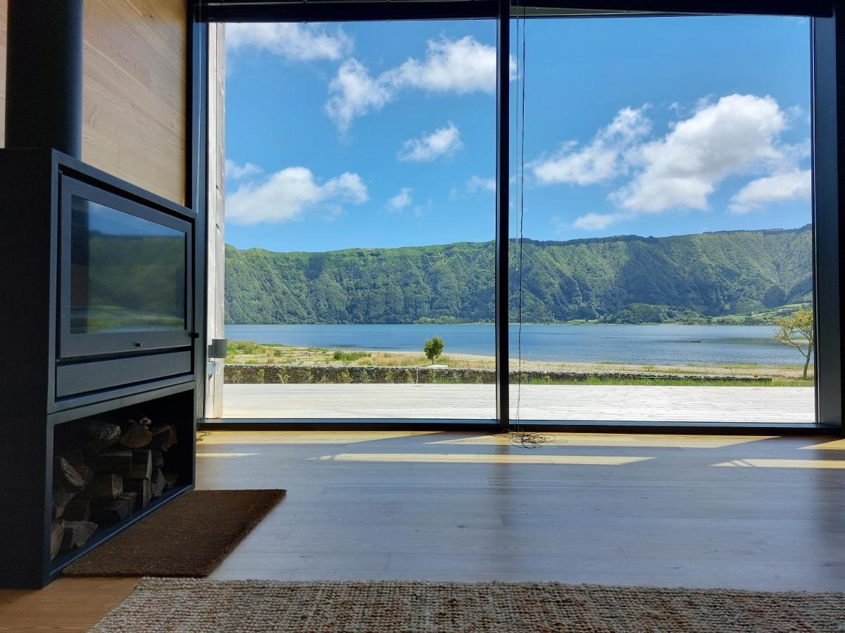 Sete Cidades Lake Cabin - Casa da Lagoa Ponta Delgada  Bagian luar foto