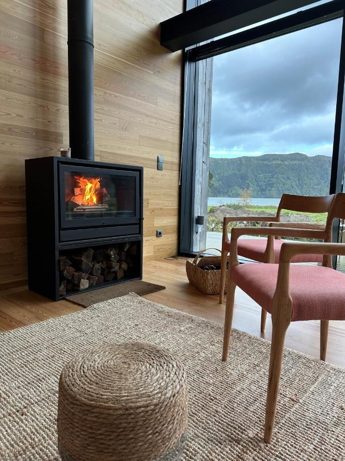 Sete Cidades Lake Cabin - Casa da Lagoa Ponta Delgada  Bagian luar foto