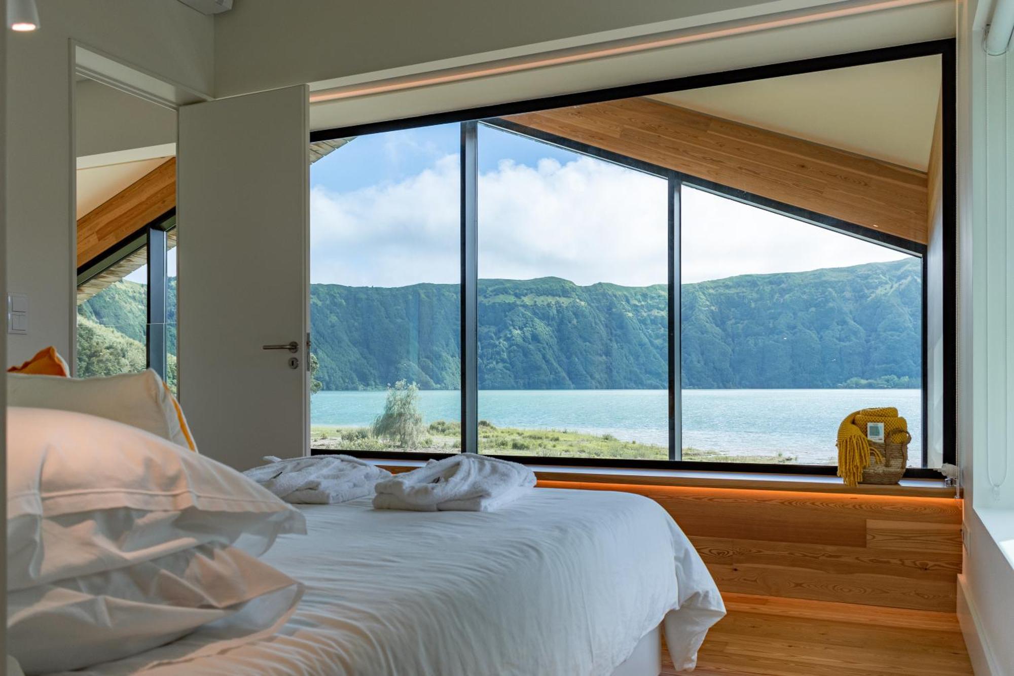 Sete Cidades Lake Cabin - Casa da Lagoa Ponta Delgada  Bagian luar foto