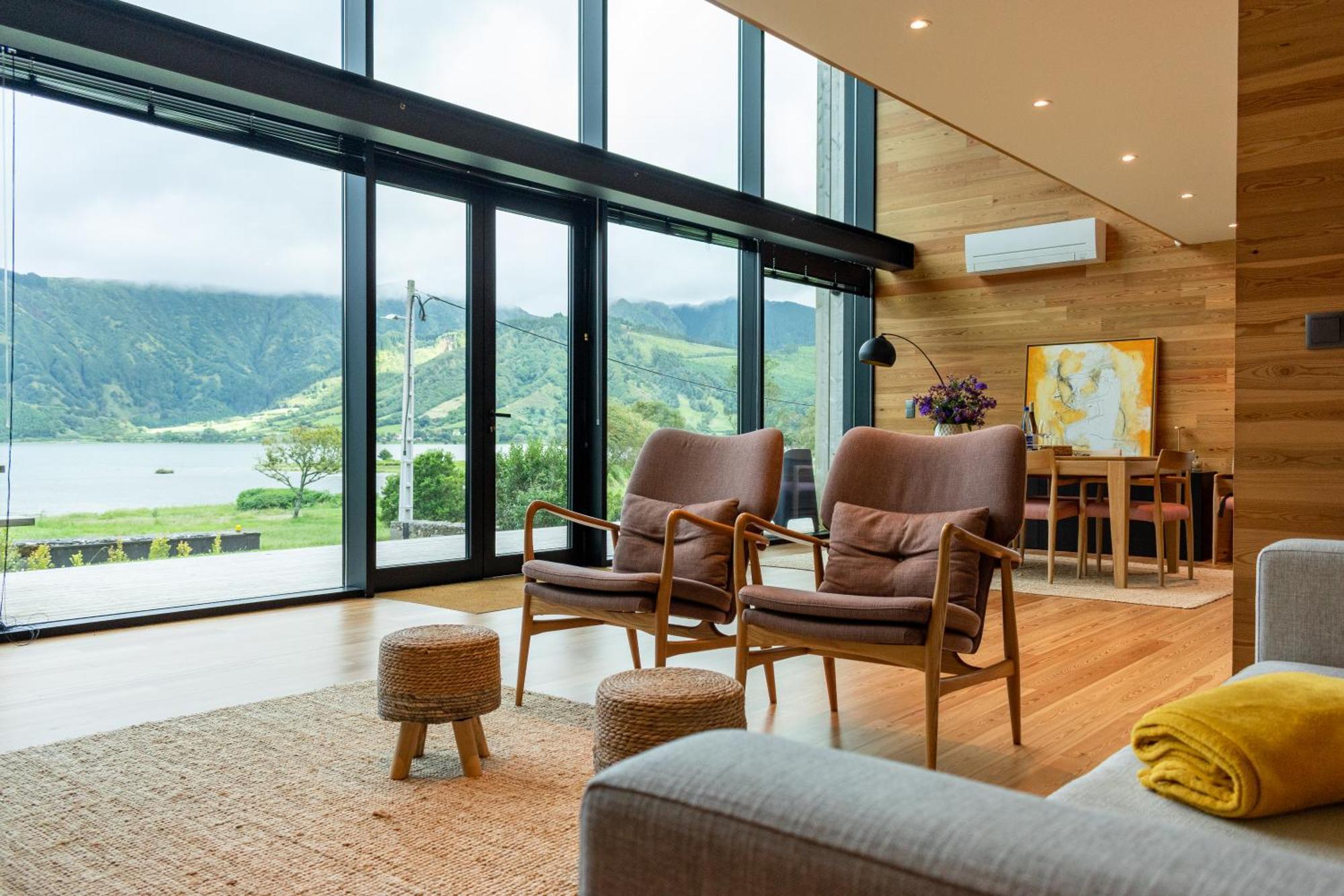 Sete Cidades Lake Cabin - Casa da Lagoa Ponta Delgada  Bagian luar foto