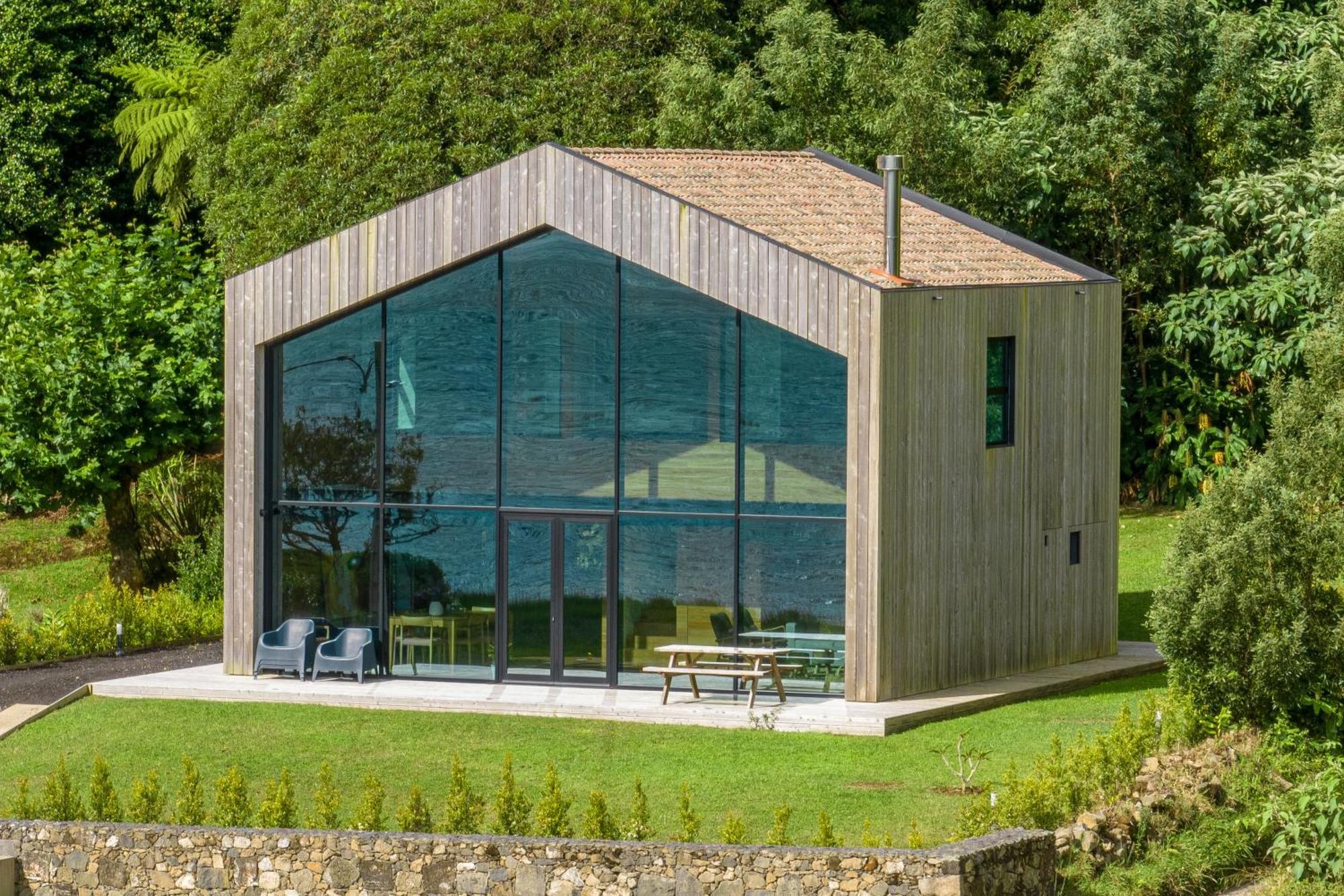 Sete Cidades Lake Cabin - Casa da Lagoa Ponta Delgada  Bagian luar foto